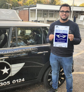 Sam Ghosh of East Greenwich, London SE10