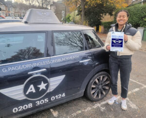 Barbara Souza of Blackheath, London SE3