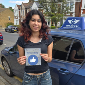 Hannah Saldin of Charlton, London SE7