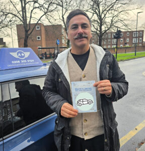 Javier Ampuero of Blackheath, London SE3